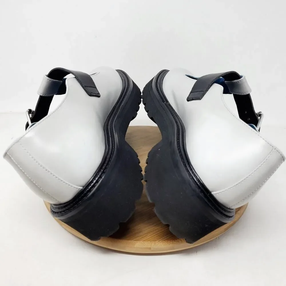 Paul Smith Mary Jane Shoes‎ Womens 41 Chunky Platform Lug Academia Daisy Italy